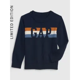 GAP Boys Navy Blue Cotton Printed Sweater-picture-39