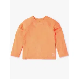 GAP Boys Orange Solid T-Shirt-picture-21