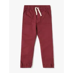 GAP Boys Plum Cotton Solid Joggers-picture-47