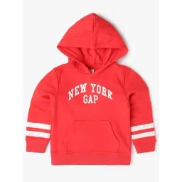 GAP Boys Red Cotton Printed Hoodie-picture-23