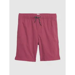 GAP Boys Solid Mid-Rise Regular Fit Shorts-image-5