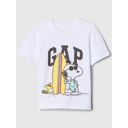 GAP Boys White Graphic T-Shirt-picture-34