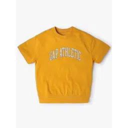 GAP Boys Yellow Blended Printed Sweatshirt-picture-32