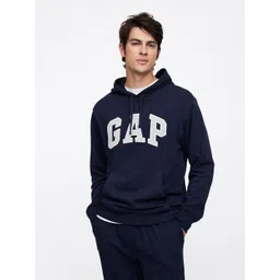 GAP Brand Logo Applique Printed Hooded Pullover-picture-24