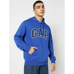 GAP Brand Logo Embroidered Hooded Sweatshirt-picture-10