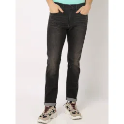 GAP Dark Grey Slim Fit Solid Jeans-picture-18