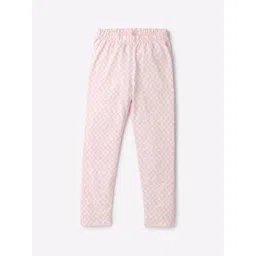 GAP Girls Cotton Checked Mid-Rise Elastic Waist Leggings-picture-21