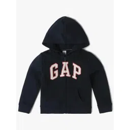 GAP Girls Dark Blue Embroidered Sweatshirt-picture-26