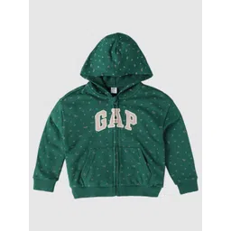 GAP Girls Floral Printed Hoodie Sweatshirt-picture-11