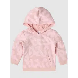 GAP Girls Letter Print Hooded Sweatshirt-picture-36