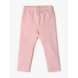 GAP Girls Lt. Pink Regular Fit Solid Leggings-picture-22