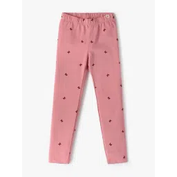 GAP Girls Ltpink Cotton Printed Leggings-picture-45