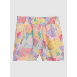 GAP Girls Mid-Rise Abstract Printed Above Knee Shorts-picture-15