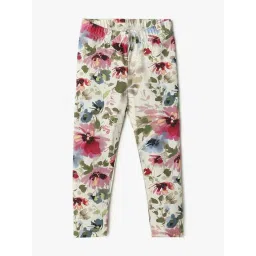 GAP Girls Multi Cotton Floral Leggings-picture-41