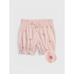 GAP Girls Pink Cotton Printed Shorts-picture-33