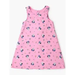GAP Girls Pink Regular Fit Character Based Sleeveless Dress-picture-11