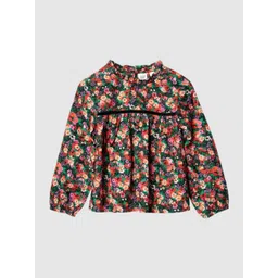 GAP Girls Printed Cotton Round Neck Regular Tops-picture-25