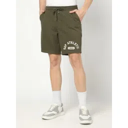 GAP Green Regular Fit Embroidery Shorts-picture-23