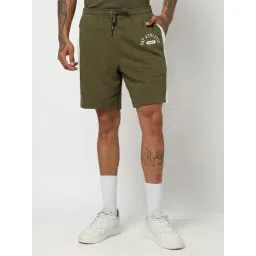 GAP Green Regular Fit Embroidery Shorts-picture-19