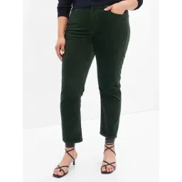 GAP Green Solid Trousers-picture-33