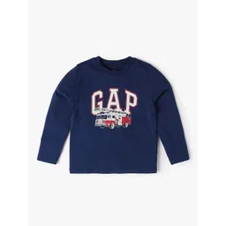 GAP Infant Boys Brand Logo Printed Drop-Shoulder Sleeves T-shirt-picture-20