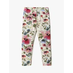 GAP Infant Girls Floral Printed Ankle Length Leggings-picture-23