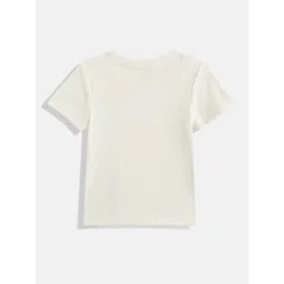 GAP Infant Girls Pure Cotton Ribbed T-shirt image 3