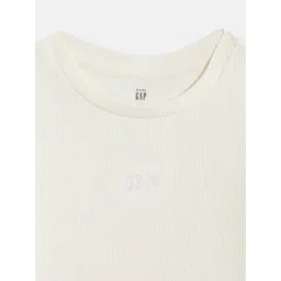 GAP Infant Girls Pure Cotton Ribbed T-shirt image 4