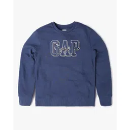 GAP Kids Boys Brand Logo Embroidered Sweatshirt-picture-27