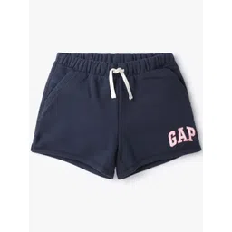 GAP Kids Brand Logo Typography Printed Mid-Rise Shorts-picture-37