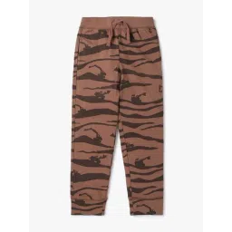GAP Kids Brown Slim Cotton Printed Joggers-picture-34
