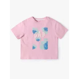 GAP Kids Pink Relaxed Graphic T-Shirt-picture-12
