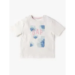 GAP Kids White Relaxed Graphic T-Shirt-picture-34