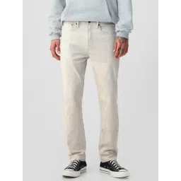GAP Lt. Grey Slim Fit Solid Jeans-picture-21