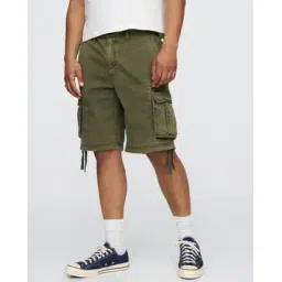 gap Men Baggy Fit Cotton Cargo Shorts-picture-35