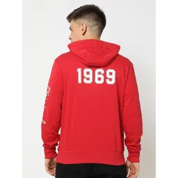 GAP Men Brand Logo Embroidered Hooded Sweatshirt image 5