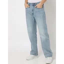 GAP Men Pure Cotton Loose Fit Light Fade Jeans-picture-25