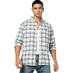 gap Men's Solid Regular Fit Button Down Shirt-picture-21