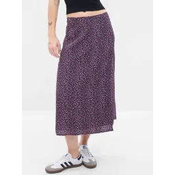 GAP Multi Color Slim Fit Floral Skirt-picture-38