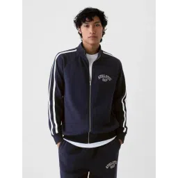 GAP Navy Cotton Regular Fit Solid Sweatshirt-picture-25