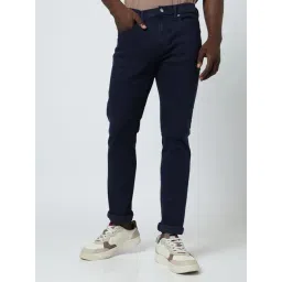 Gap Navy Cotton Skinny Fit Solid Jeans-picture-24