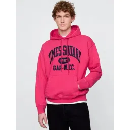 GAP Pink Cotton Polyblend Graphic Regular Fit Sweatshirt-picture-17