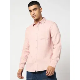 GAP Pink Regular Fit Embroidered Shirt-picture-24