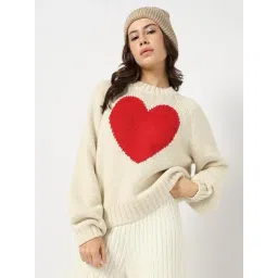 GAP White Relaxed Fit Graphic Sweater-picture-46