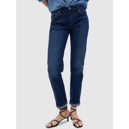 GAP Women Cotton Straight-Fit Mid-Rise Jeans-picture-11