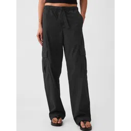 GAP Women Relaxed-Fit Parachute Cargo Trousers-picture-23