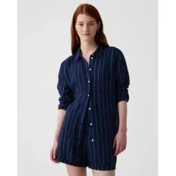 gap Women Striped Slim Fit Shirt-picture-13