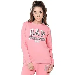 GAP Women’s Regular Fit Solid Full Sleeves Hooded Sweatshirt-picture-58