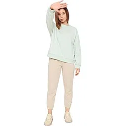 gap Women’s Regular Fit Solid Full Sleeves Round Neck Sweatshirt-picture-38