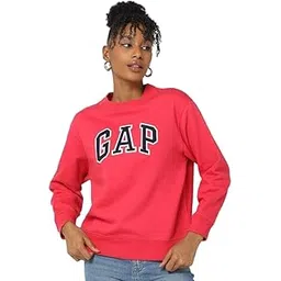 gap Women’s Regular Fit Solid Full Sleeves Round Neck Sweatshirt-picture-31